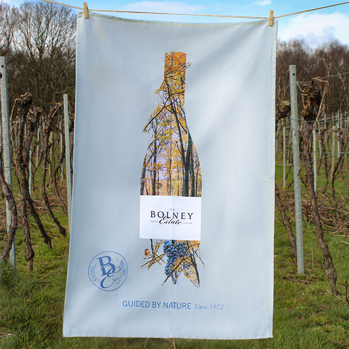 Absay Ikke moderigtigt bunke Bolney Guided By Nature Tea Towel - Bolney Wine Estate