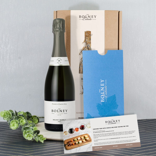 Wine & Tour Valentines Voucher Gift Box | Bolney Wine Estate
