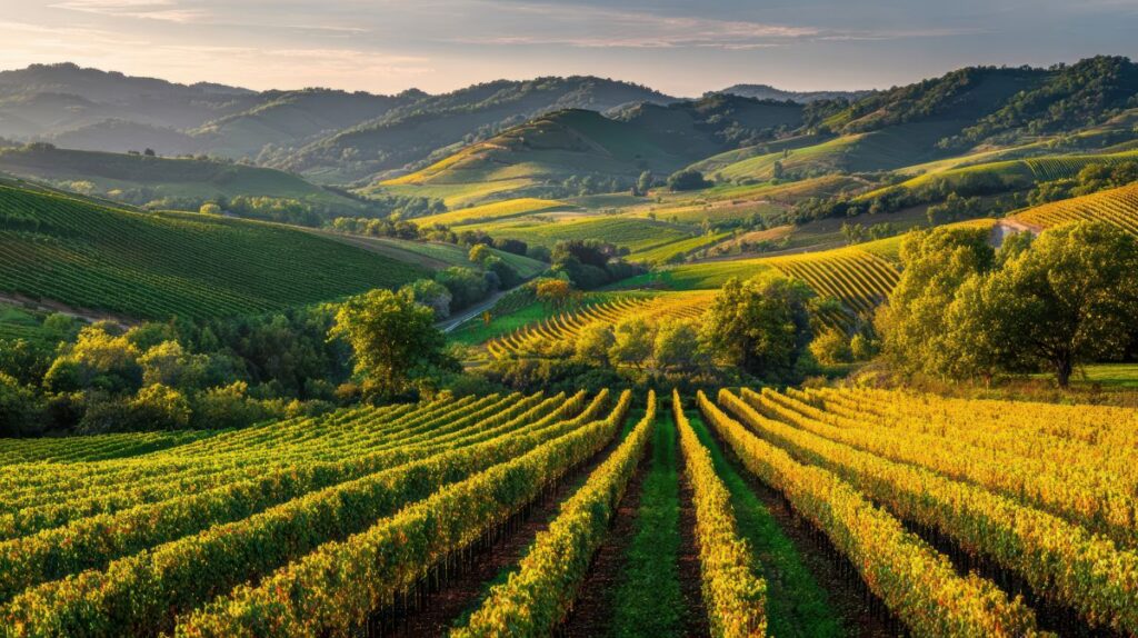 Italian vineyards