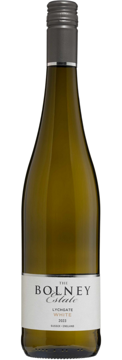 A bottle of Bolney Estate Lychgate Bacchus 2023