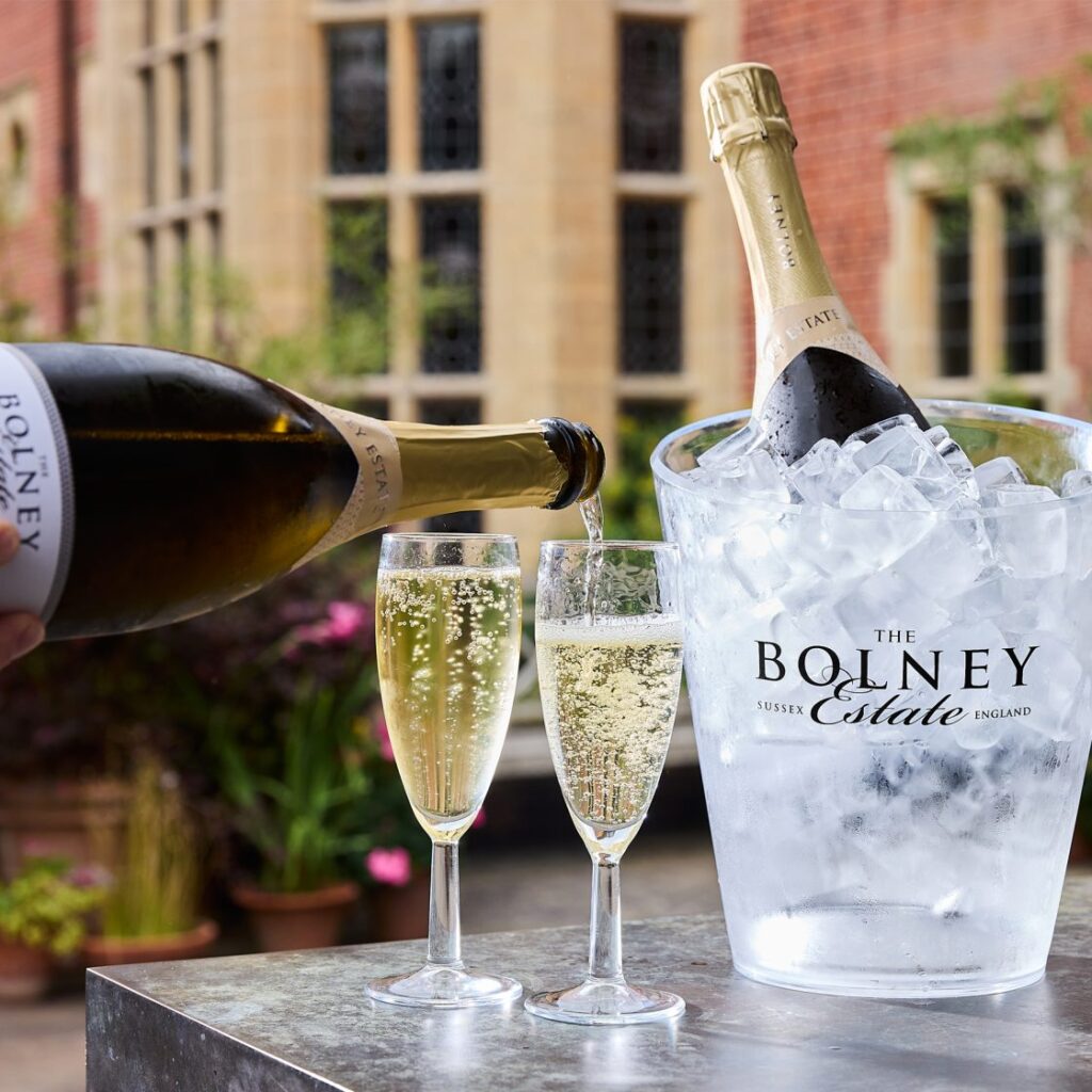 Bolney sparkling wine served at Glyndebourne Opera House