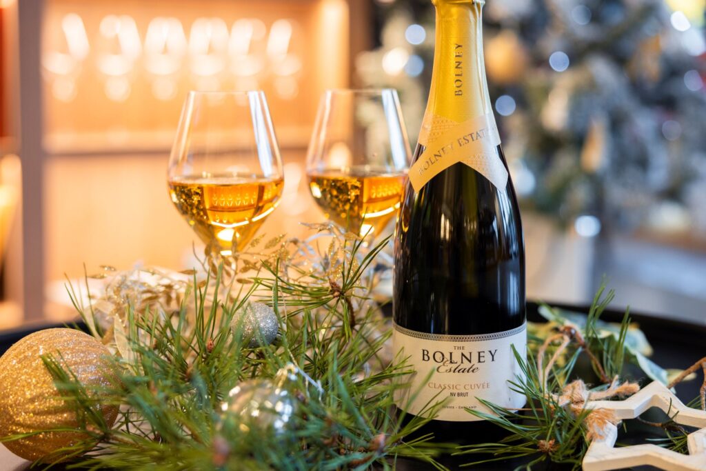Bolney Cuvee at the Christmas Fair