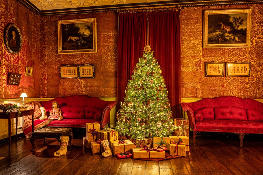 Petworth House at Christmas