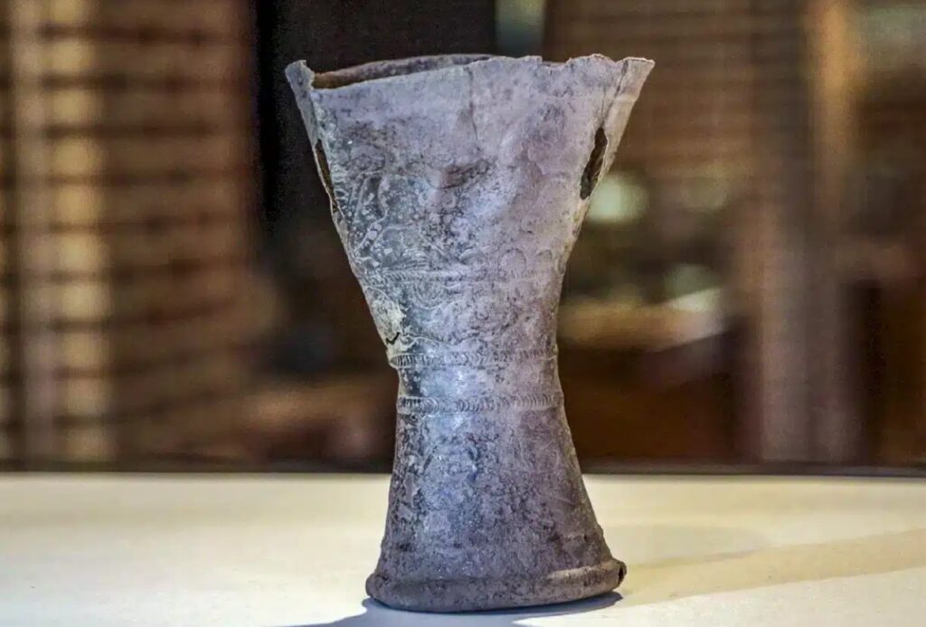 Amalesh Silver cup 1500BC Ancient Persia