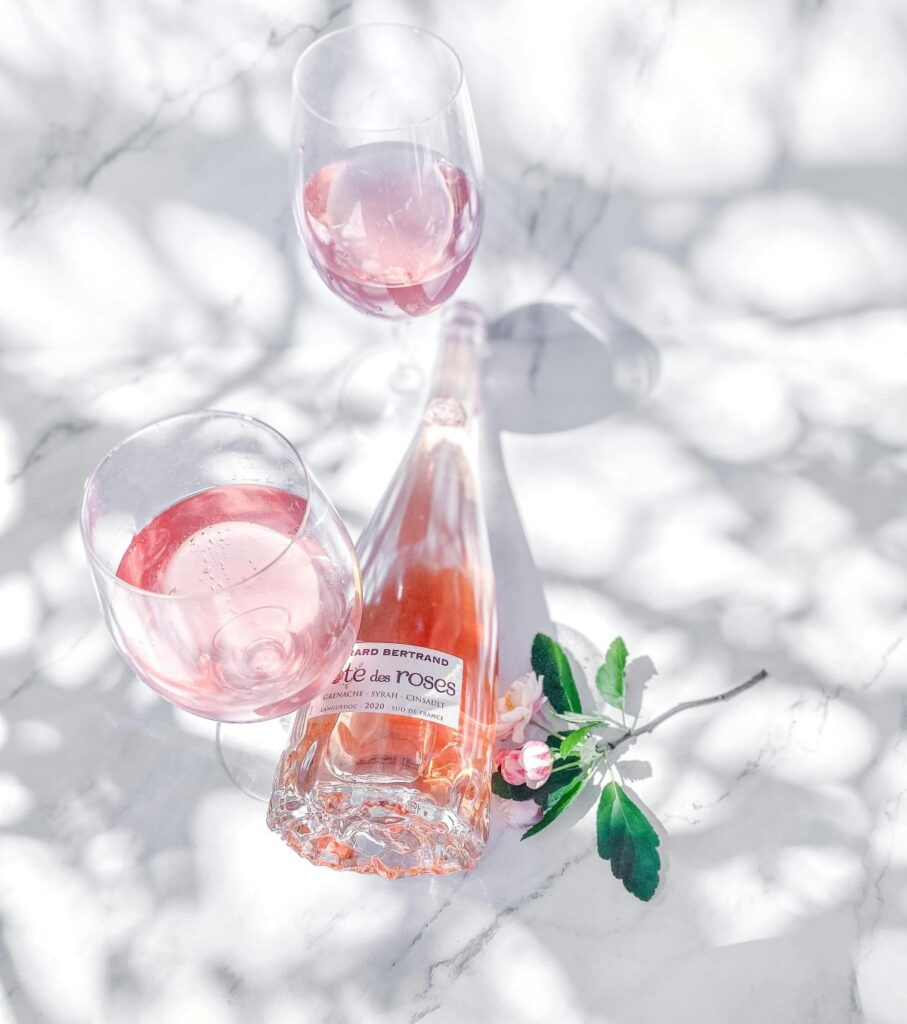 Pale pink Provence rosé