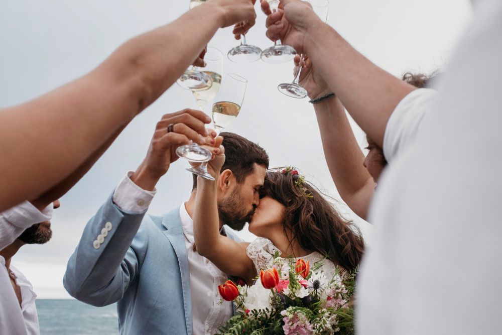 A wedding toast for a newly married couple